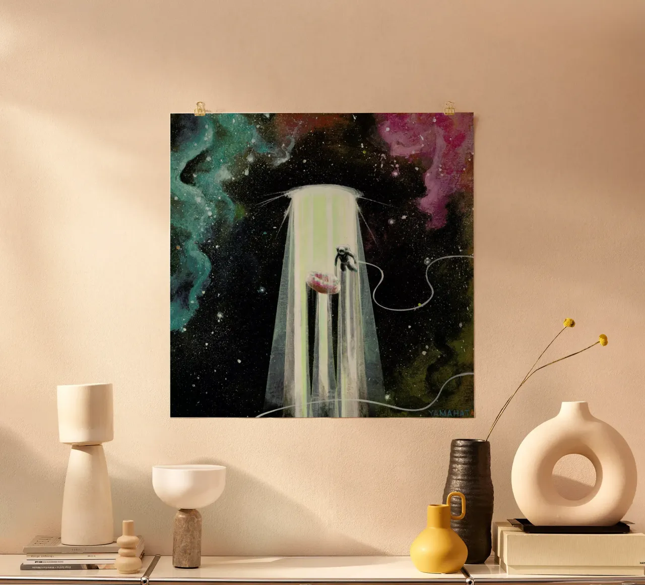 Donut Dimension poster da Jared Yamahata