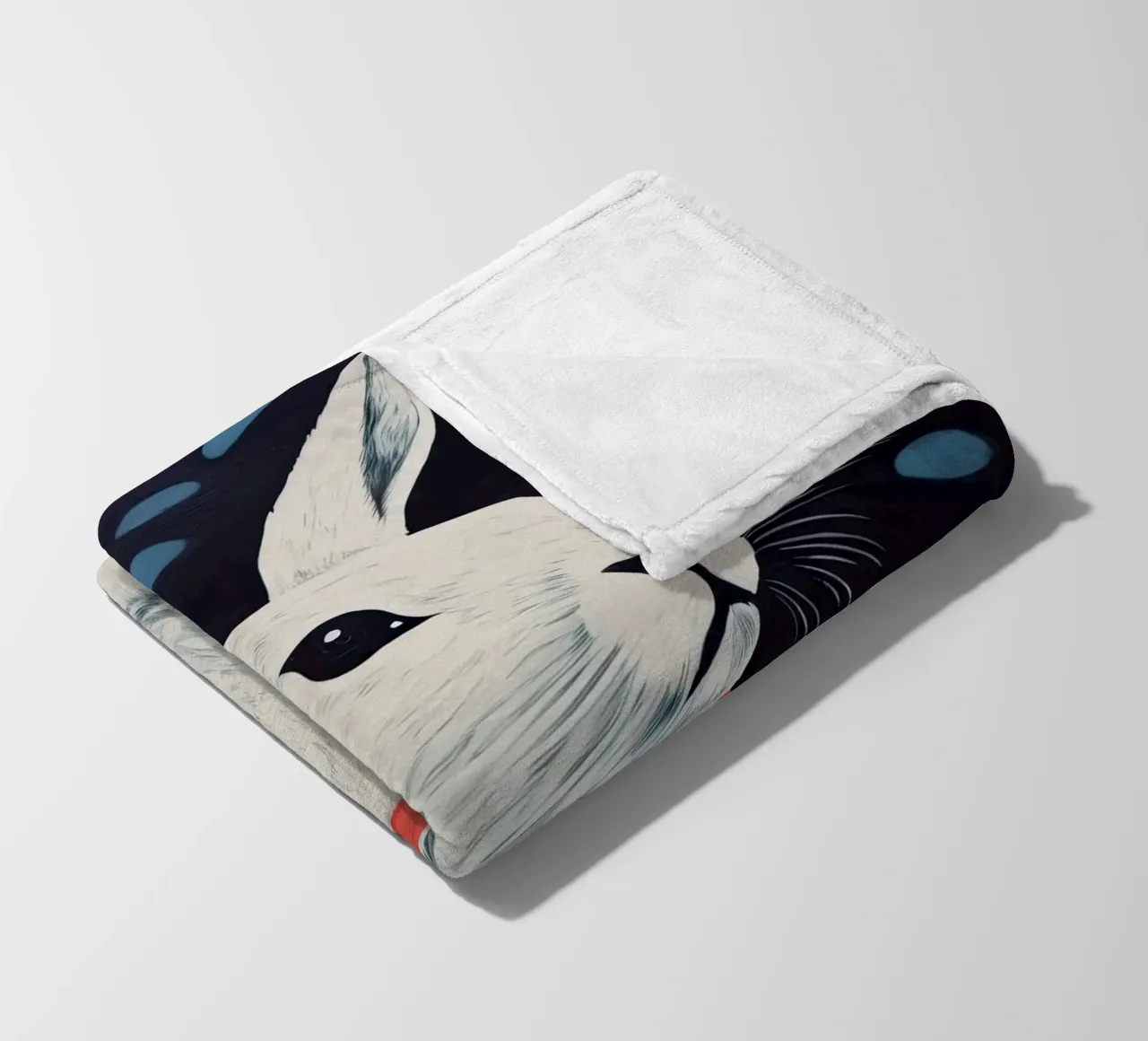 Coniglio di mezzanotte coperta in pile da DaarbyN