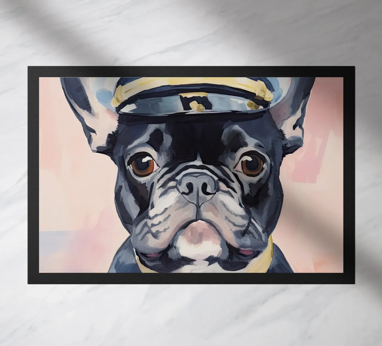 Captain Paws doormat by DaarbyN