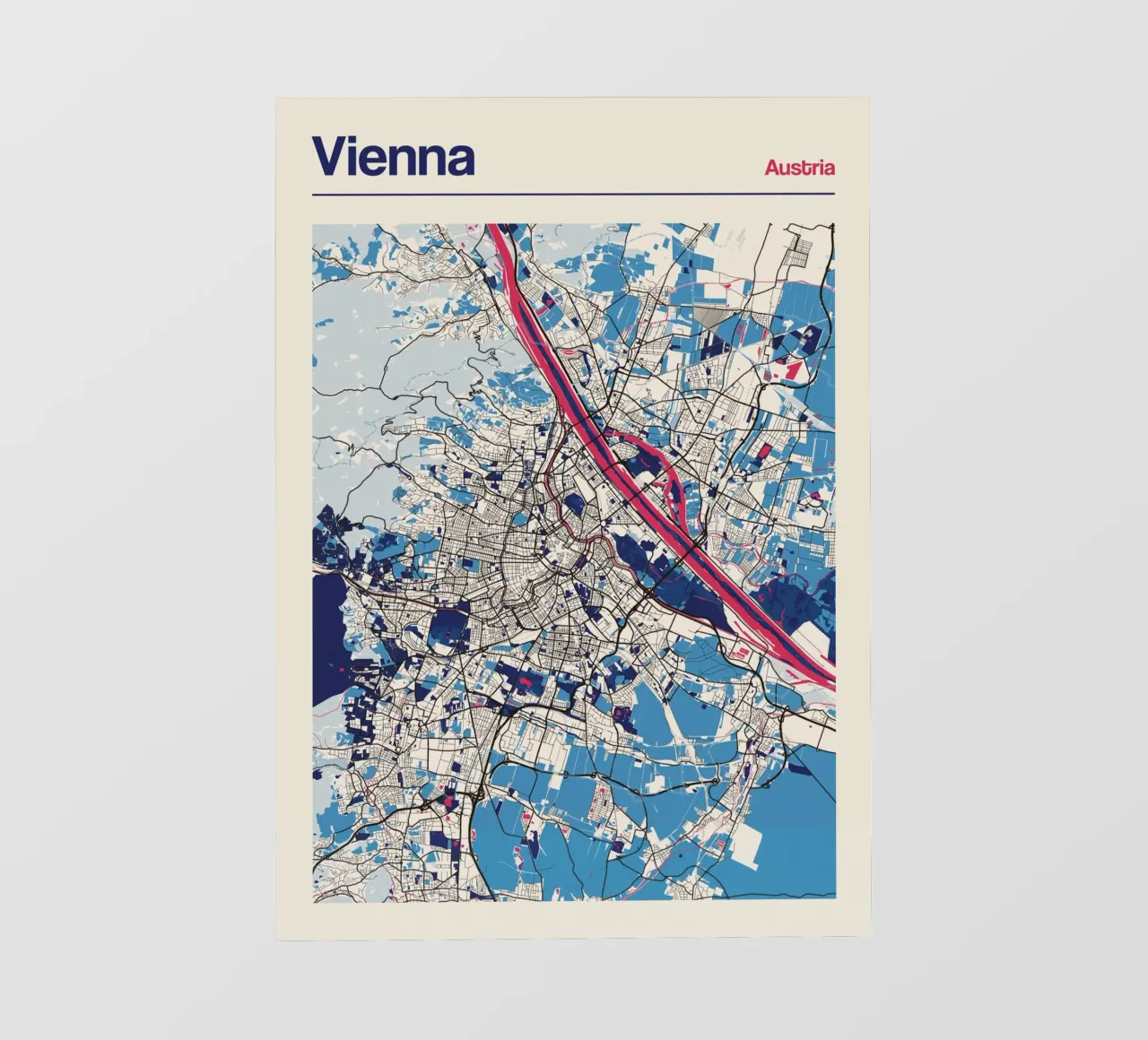 Vienna Lattea telo in pvc da MOOODZART