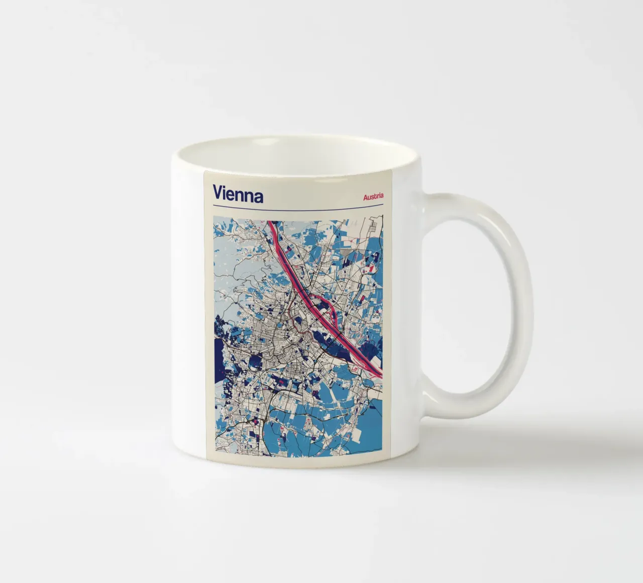 Vienna Lattea tazza in ceramica da MOOODZART