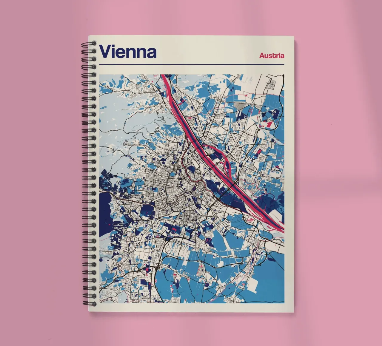 Vienna Lattea diario ad anelli da MOOODZART