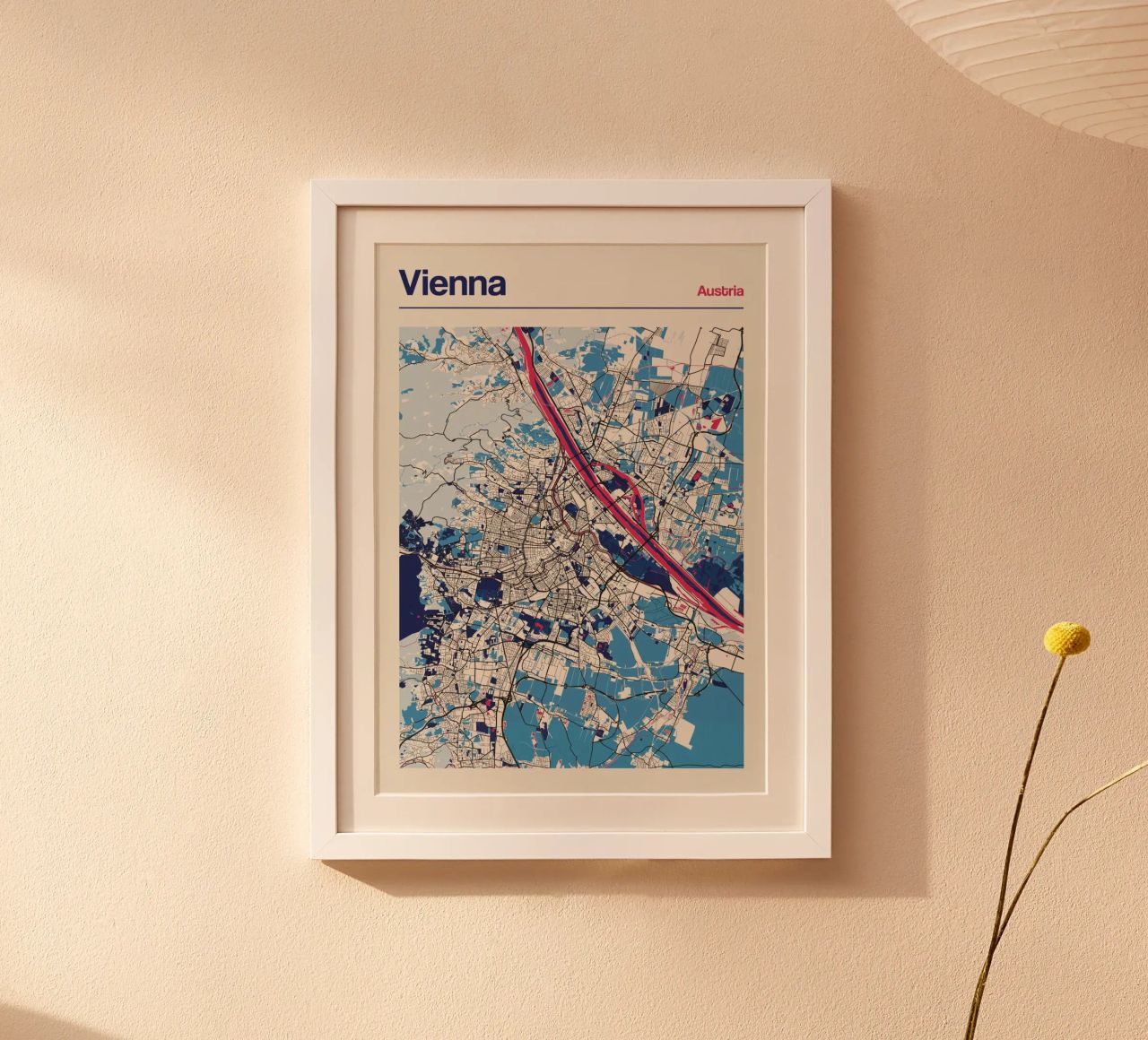 Milchiges Wien Poster von MOOODZART