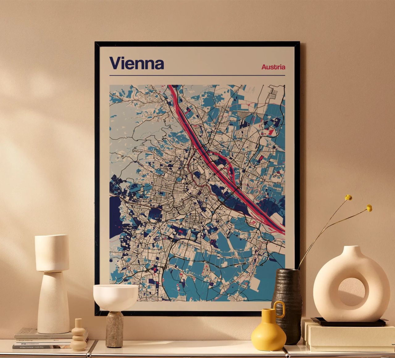 Milchiges Wien Poster von MOOODZART
