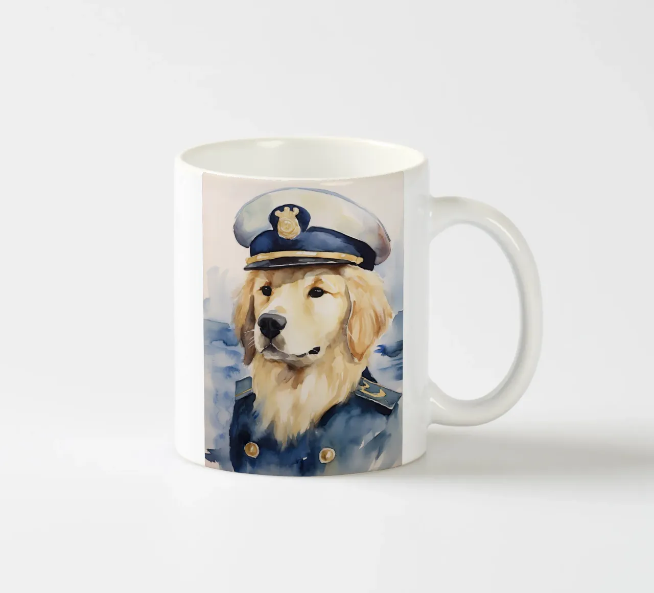 Marinaio d'oro tazza in ceramica da DaarbyN