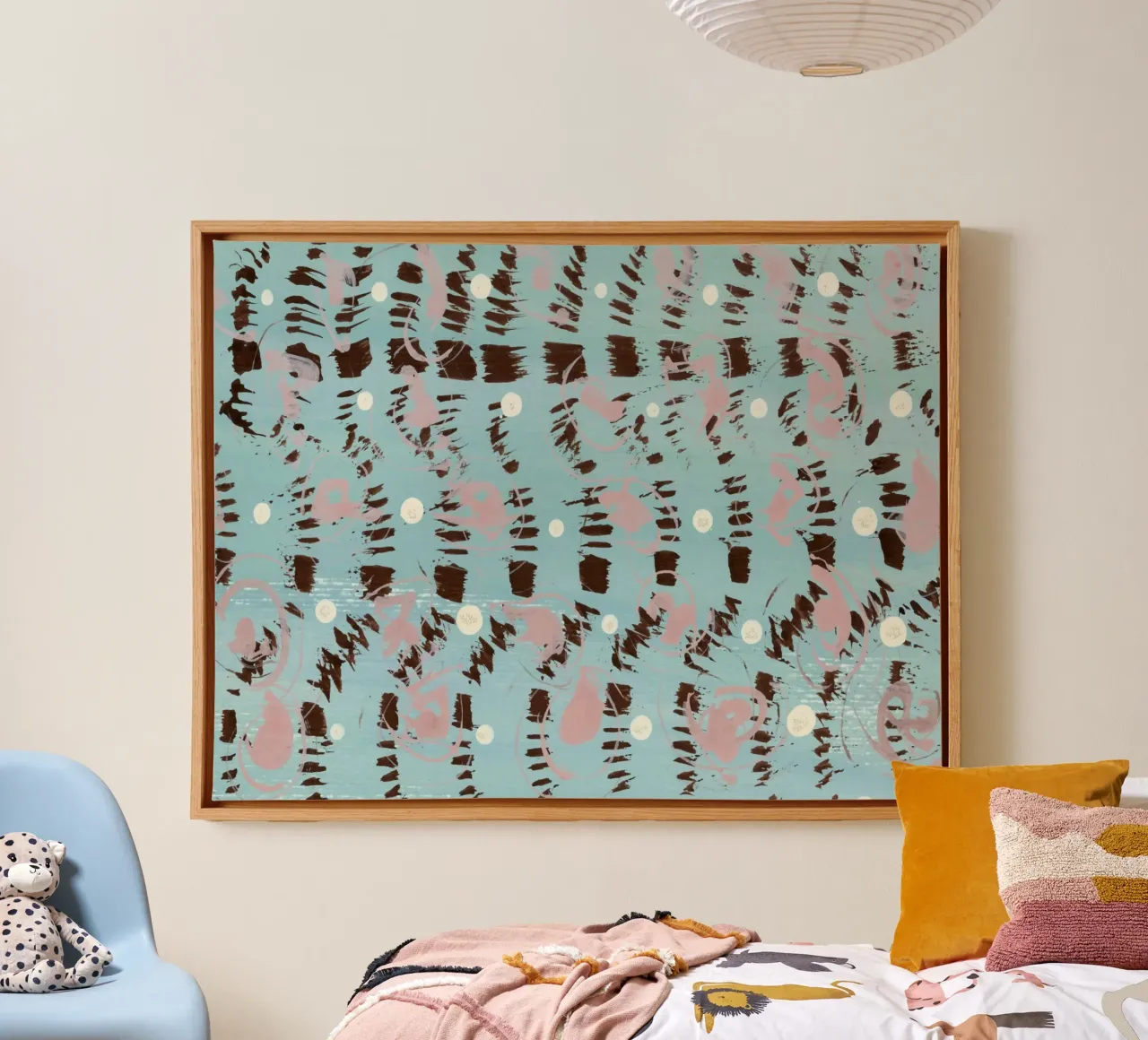 Traces from the past canvas van gtobonart