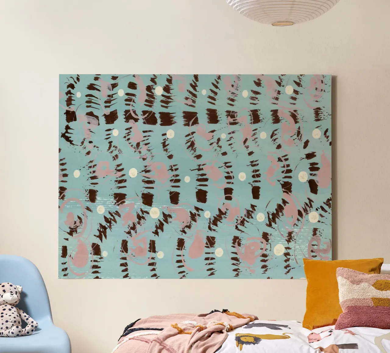 Traces from the past canvas van gtobonart