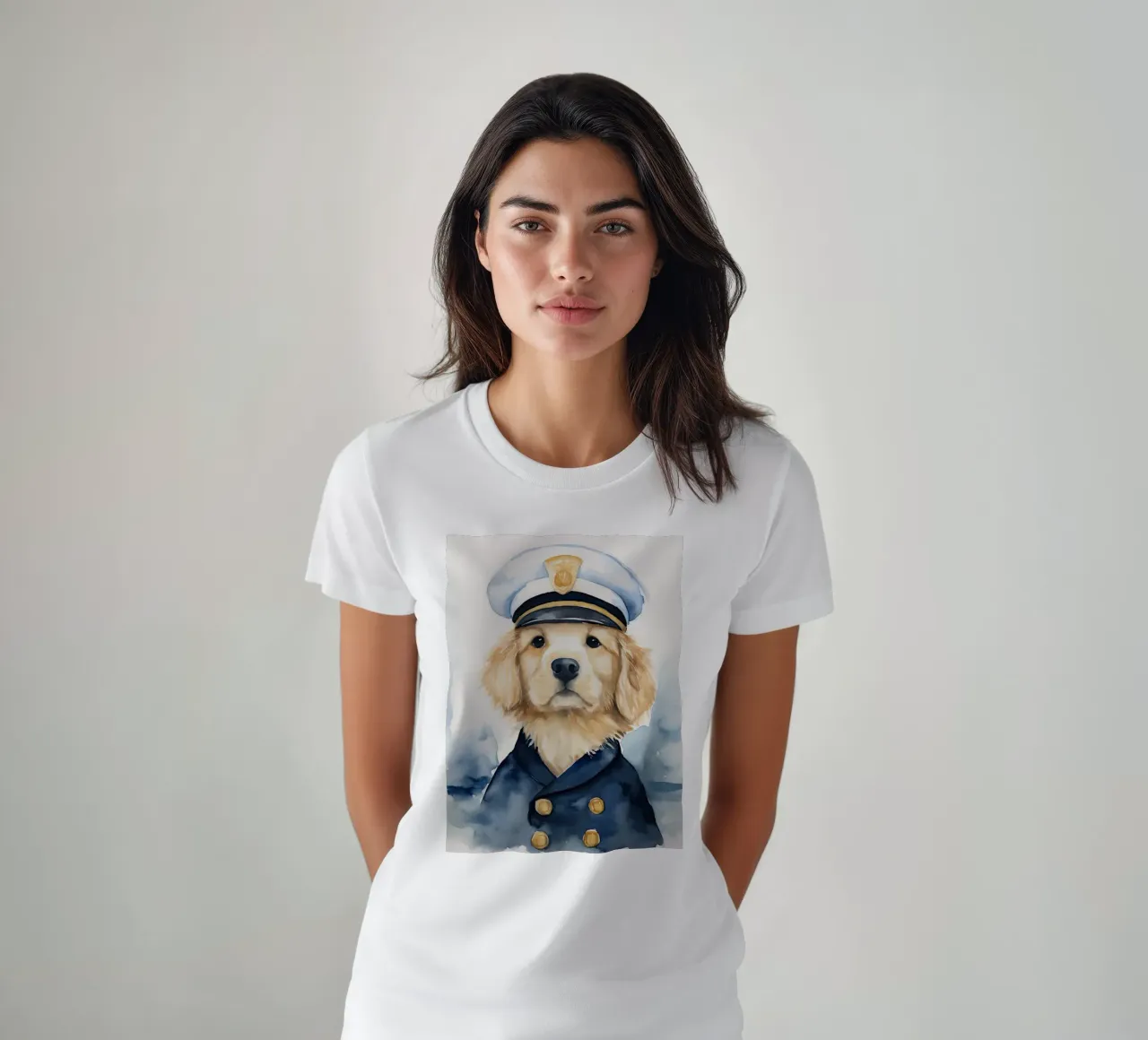 Sailor Puppy t-shirt by DaarbyN