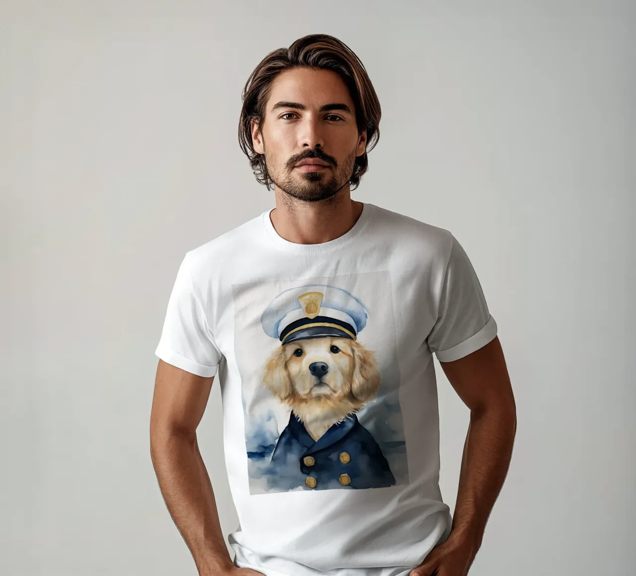 Sailor Puppy t-shirt by DaarbyN