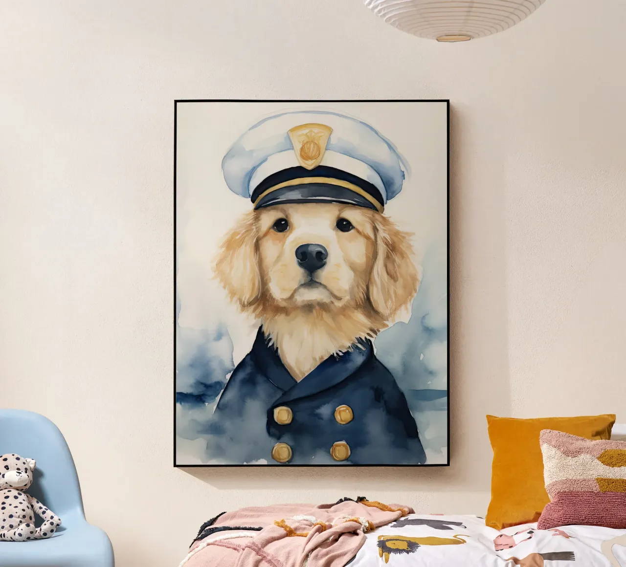 Sailor Puppy acrylic glass by DaarbyN