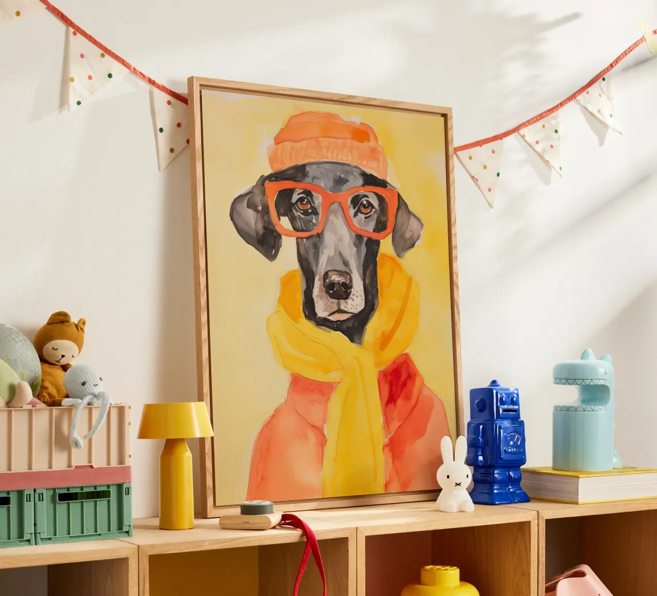 Cozy and Bright acrylic glass by DaarbyN