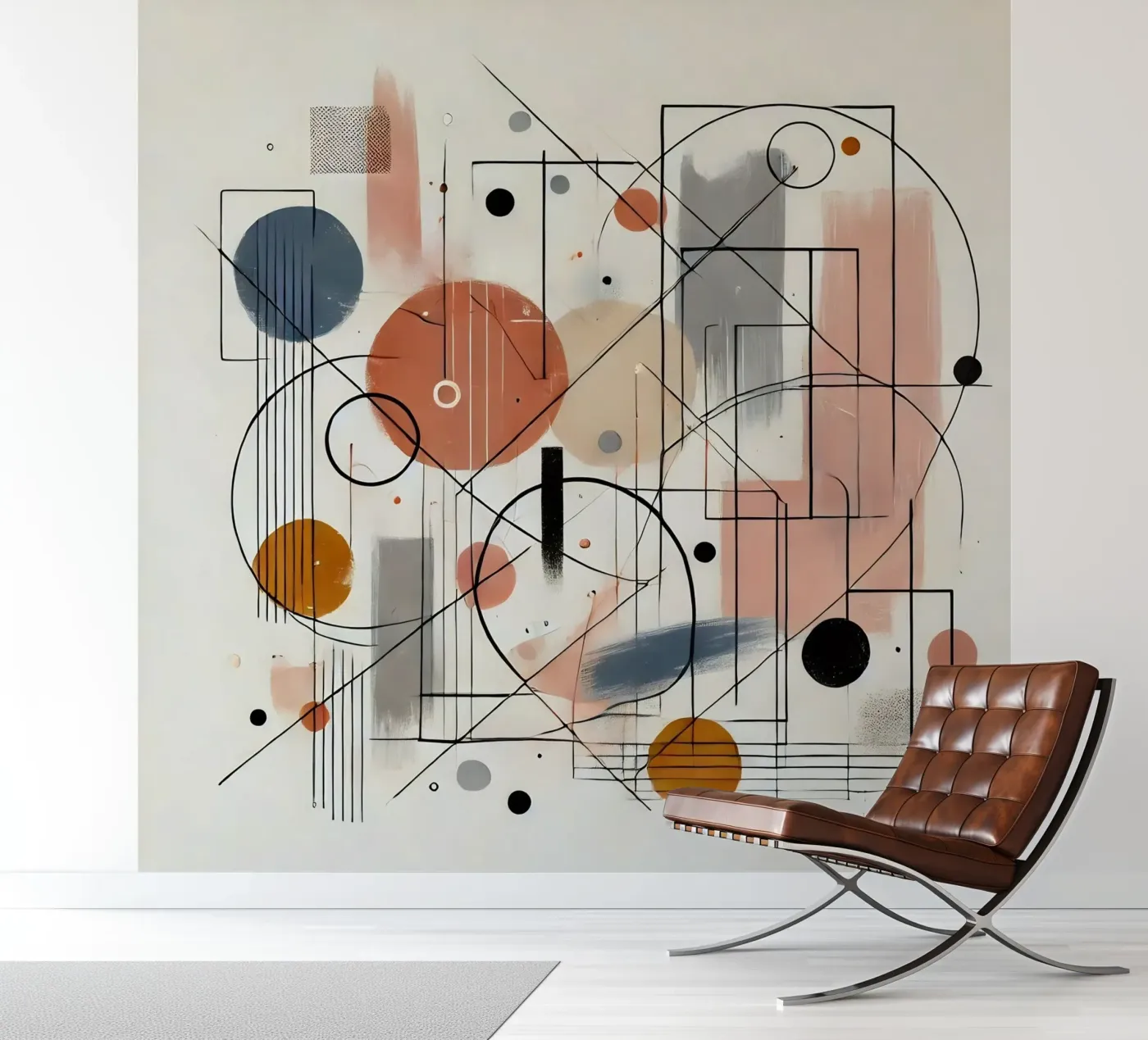 abstract fotobehang van nomad