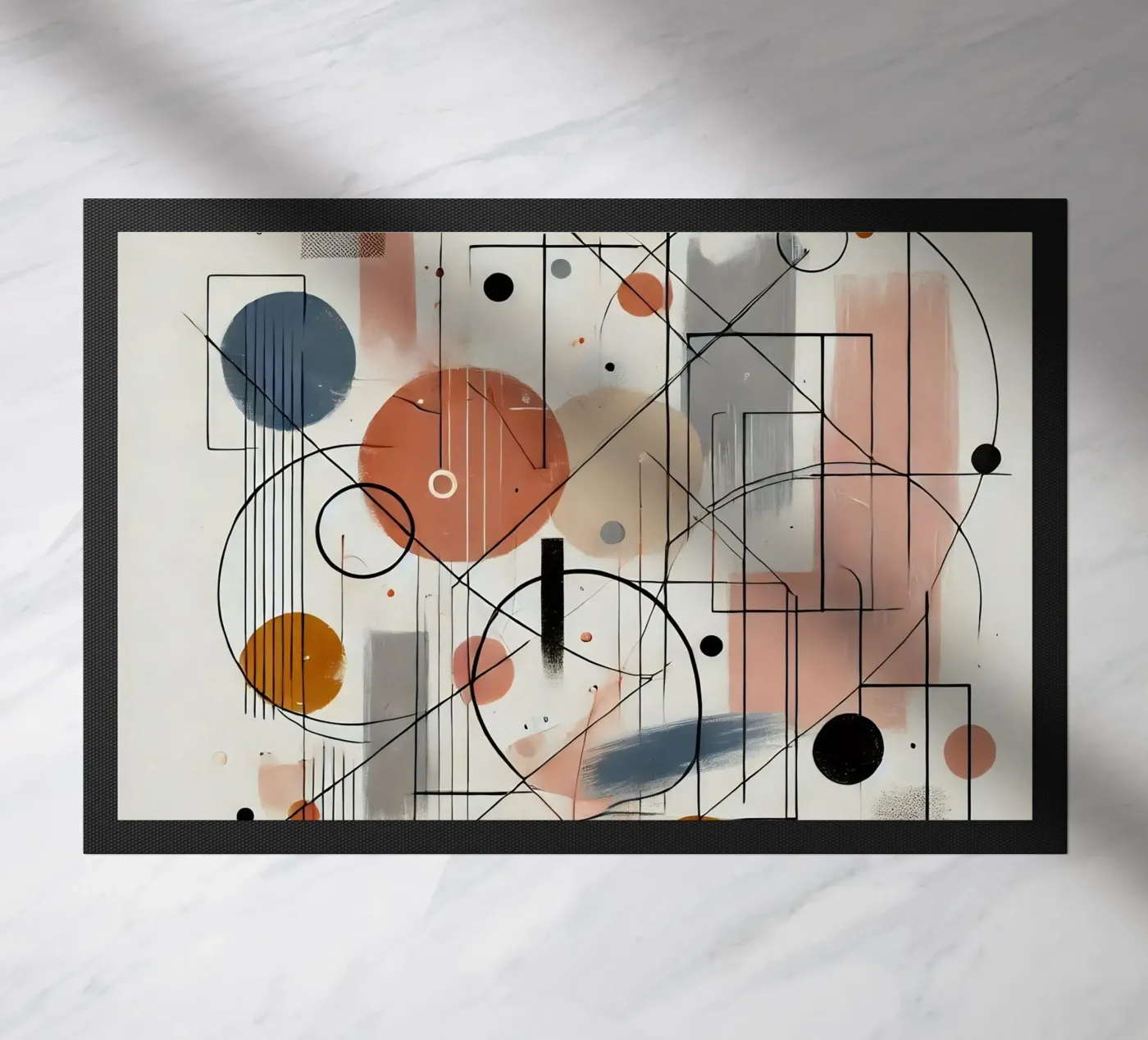 abstrait paillasson de nomad