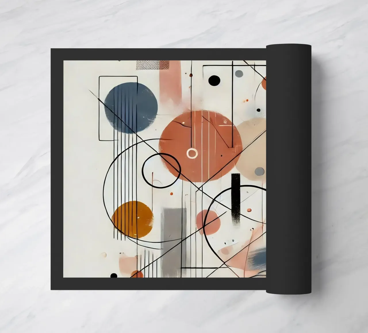 abstract deurmat van nomad