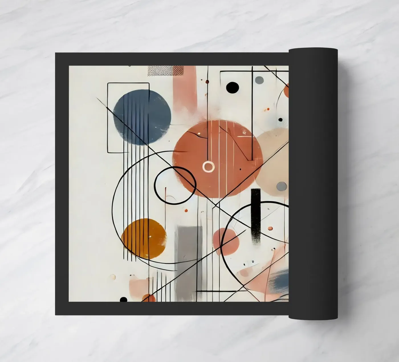 abstrait paillasson de nomad