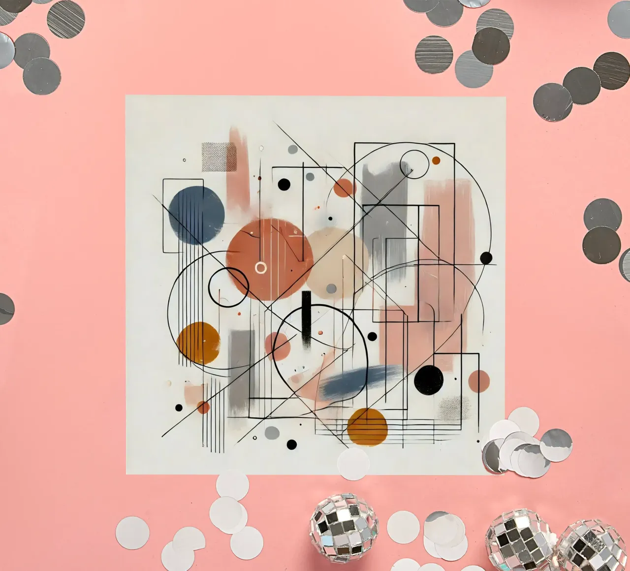 abstract sticker by nomad