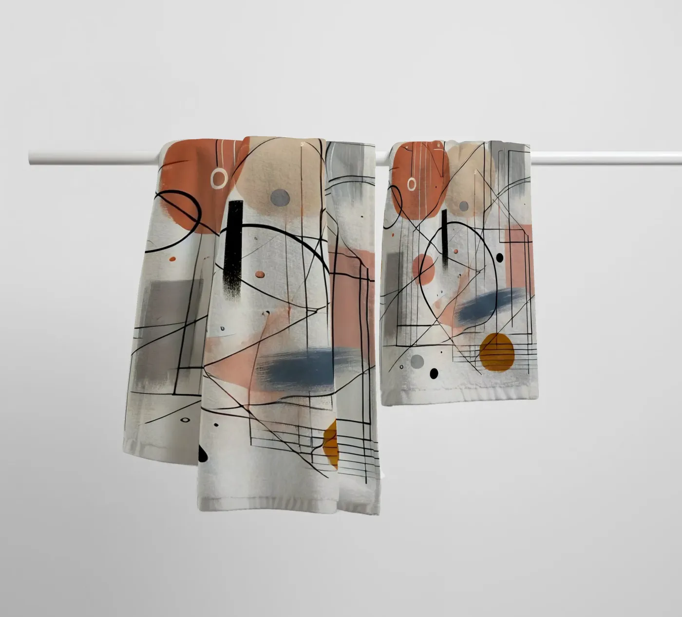 abstract badhanddoek van nomad