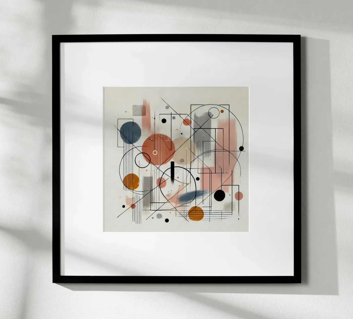 abstrait poster de nomad