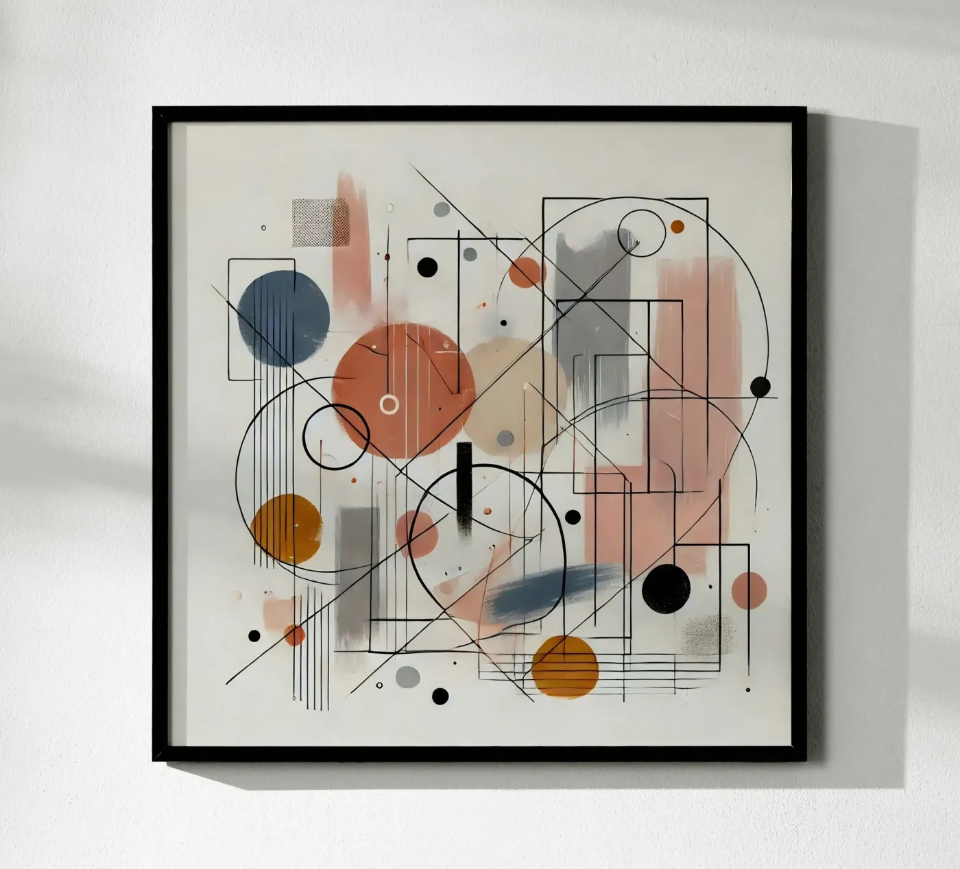 abstrait poster de nomad