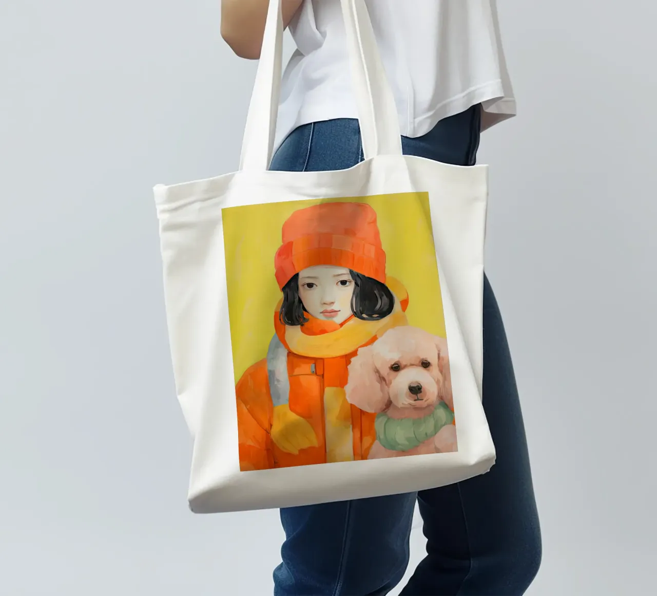 Compagni d'inverno borsa in juta da DaarbyN