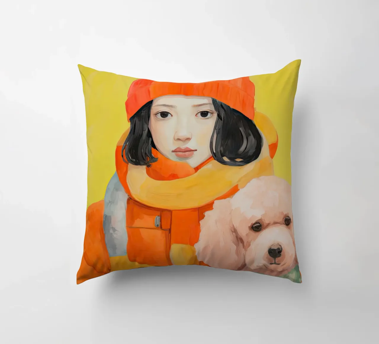 Compagni d'inverno cuscino da DaarbyN