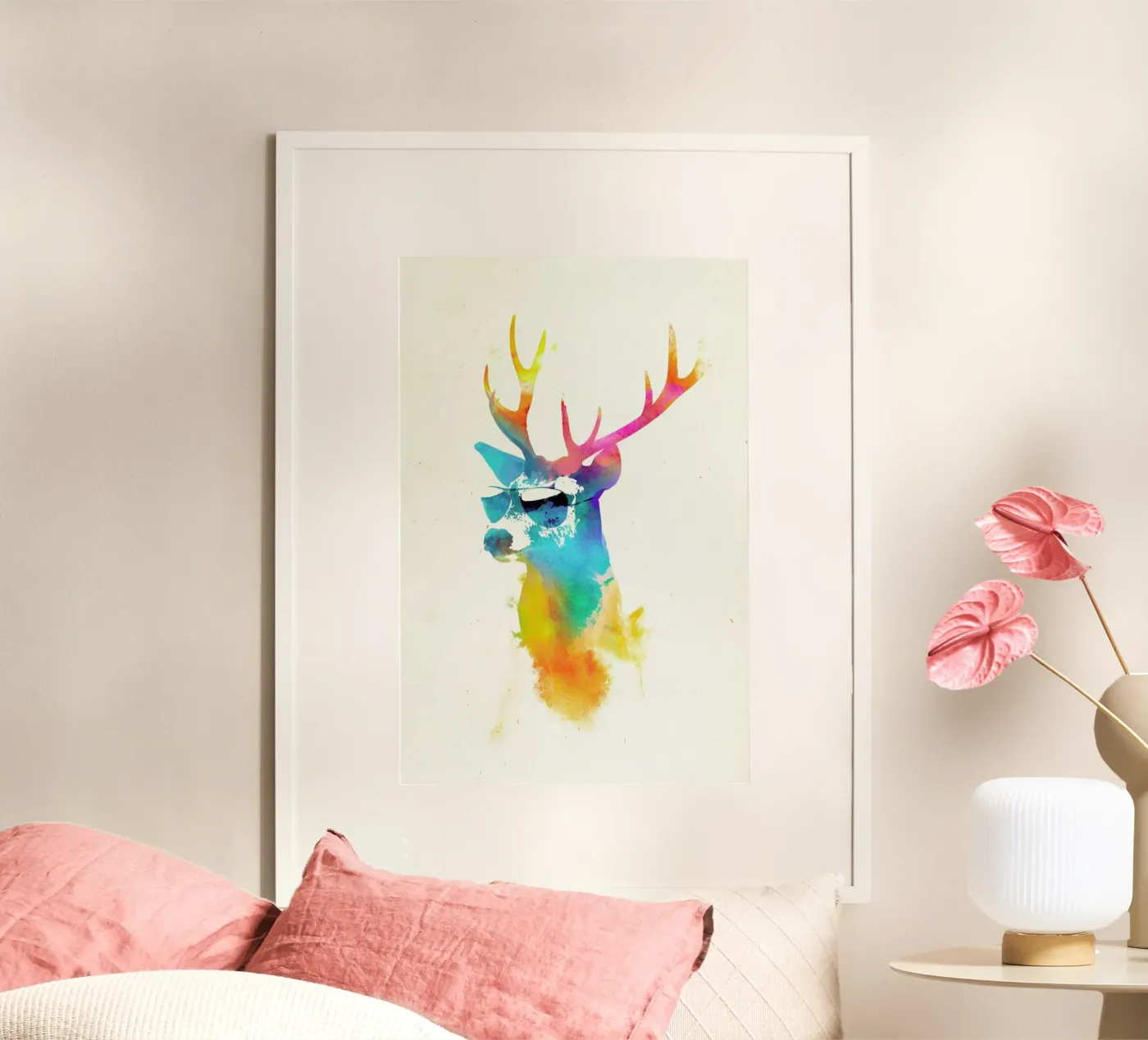 Sunny deer poster da Róbert Farkas