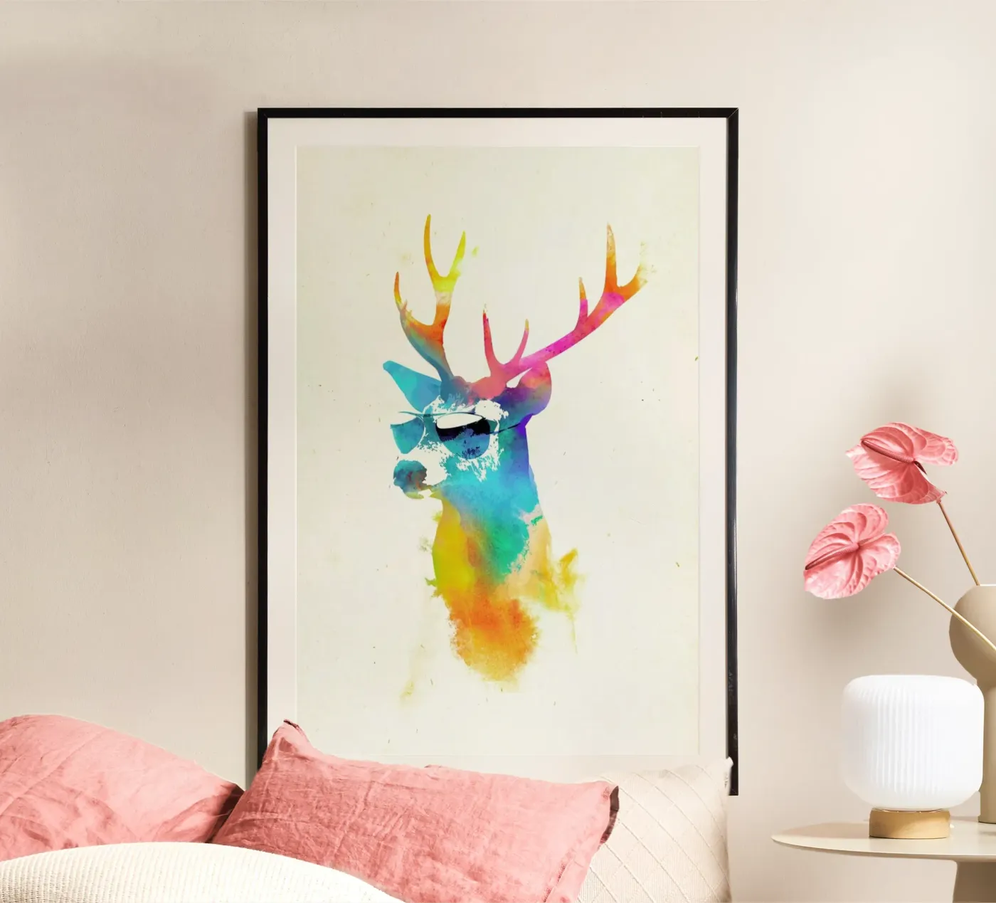 Sunny deer poster da Róbert Farkas