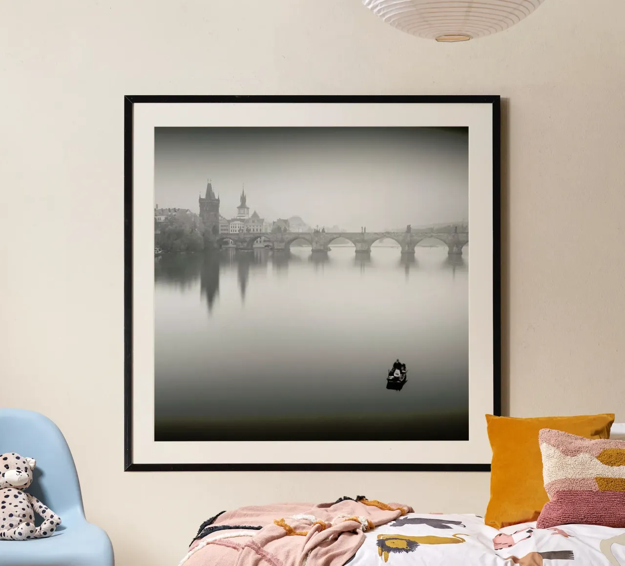 Prague Karlův poster con telaio in plastica da Håggard Photography | Ronny Behnert