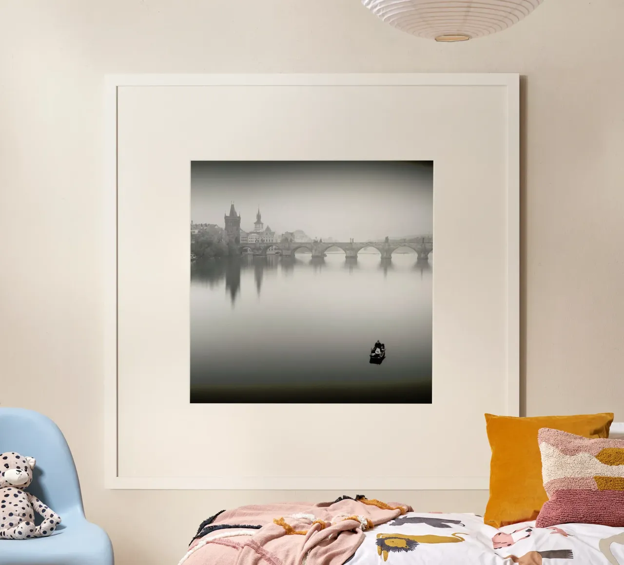 Prague Karlův poster con telaio in plastica da Håggard Photography | Ronny Behnert
