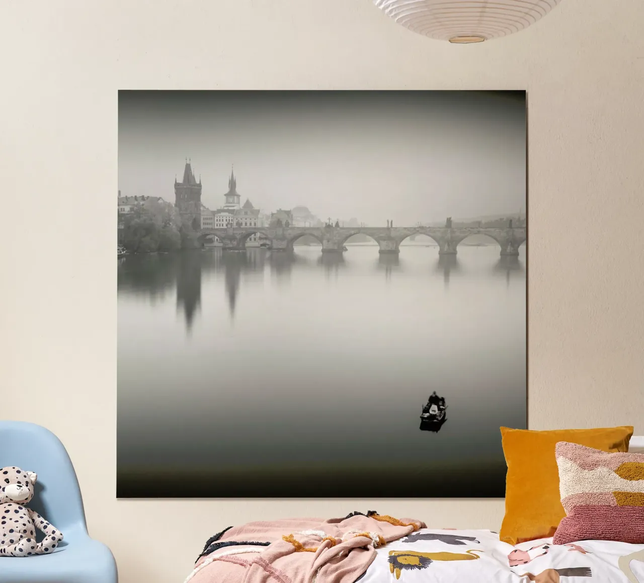 Prague Karlův poster con telaio in plastica da Håggard Photography | Ronny Behnert