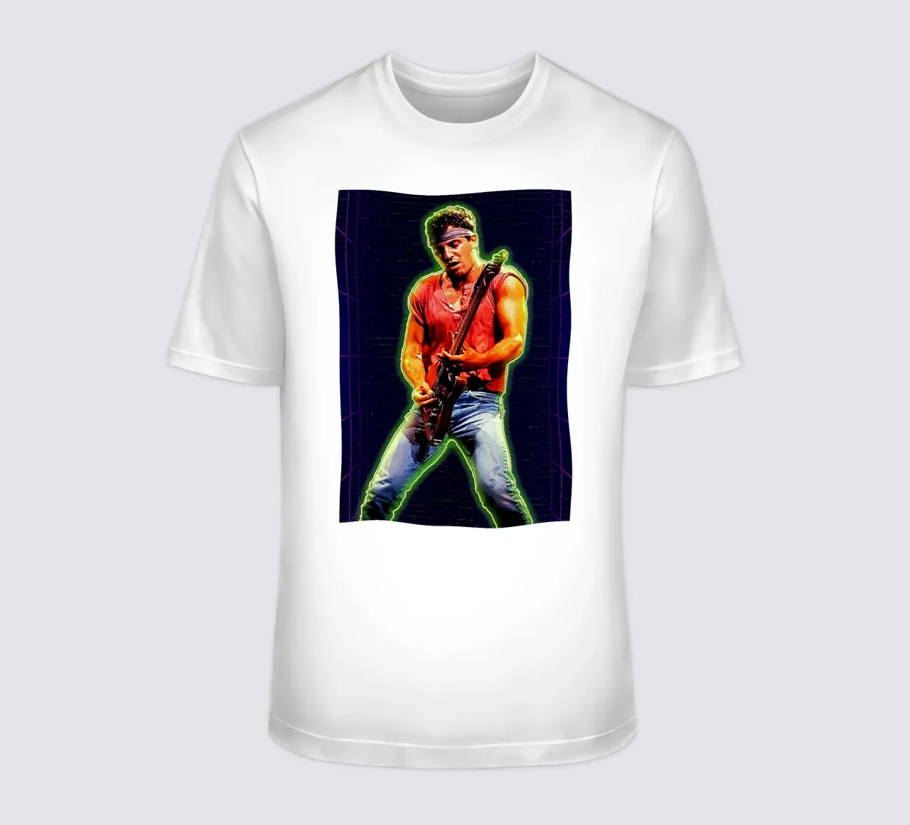 Lo Springsteen t-shirt da neonartroom
