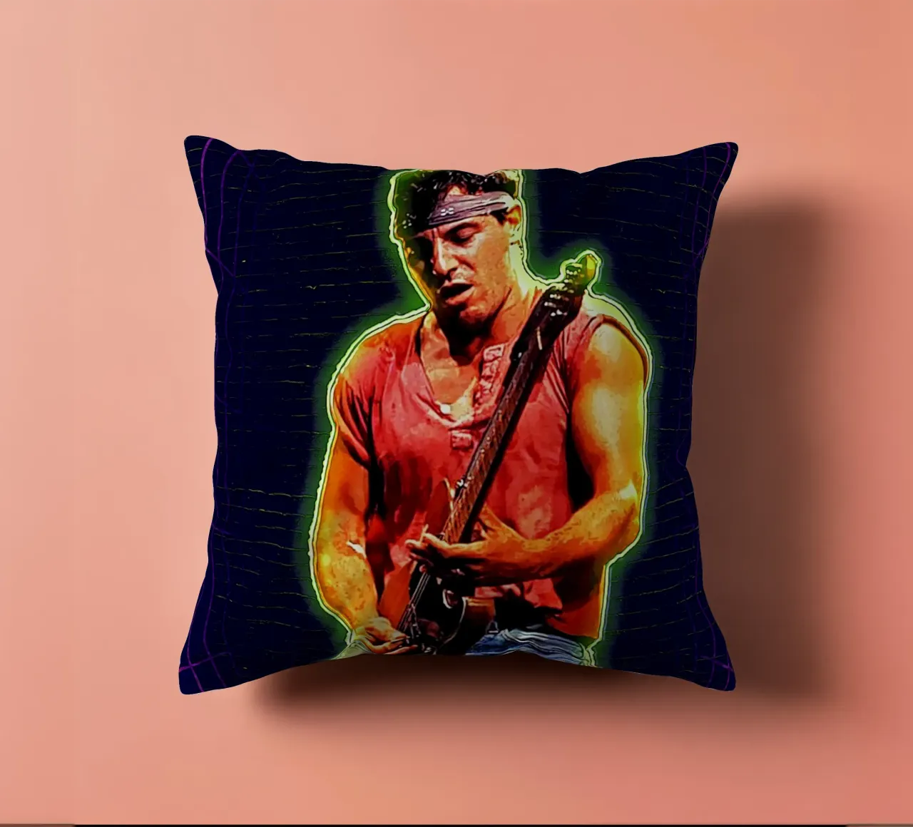 Lo Springsteen cuscino da neonartroom