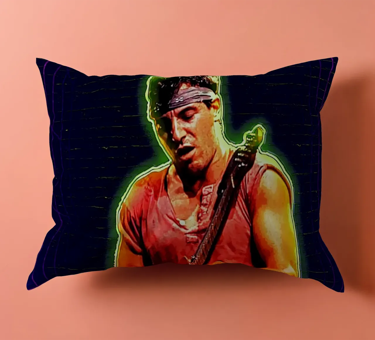 Lo Springsteen cuscino da neonartroom
