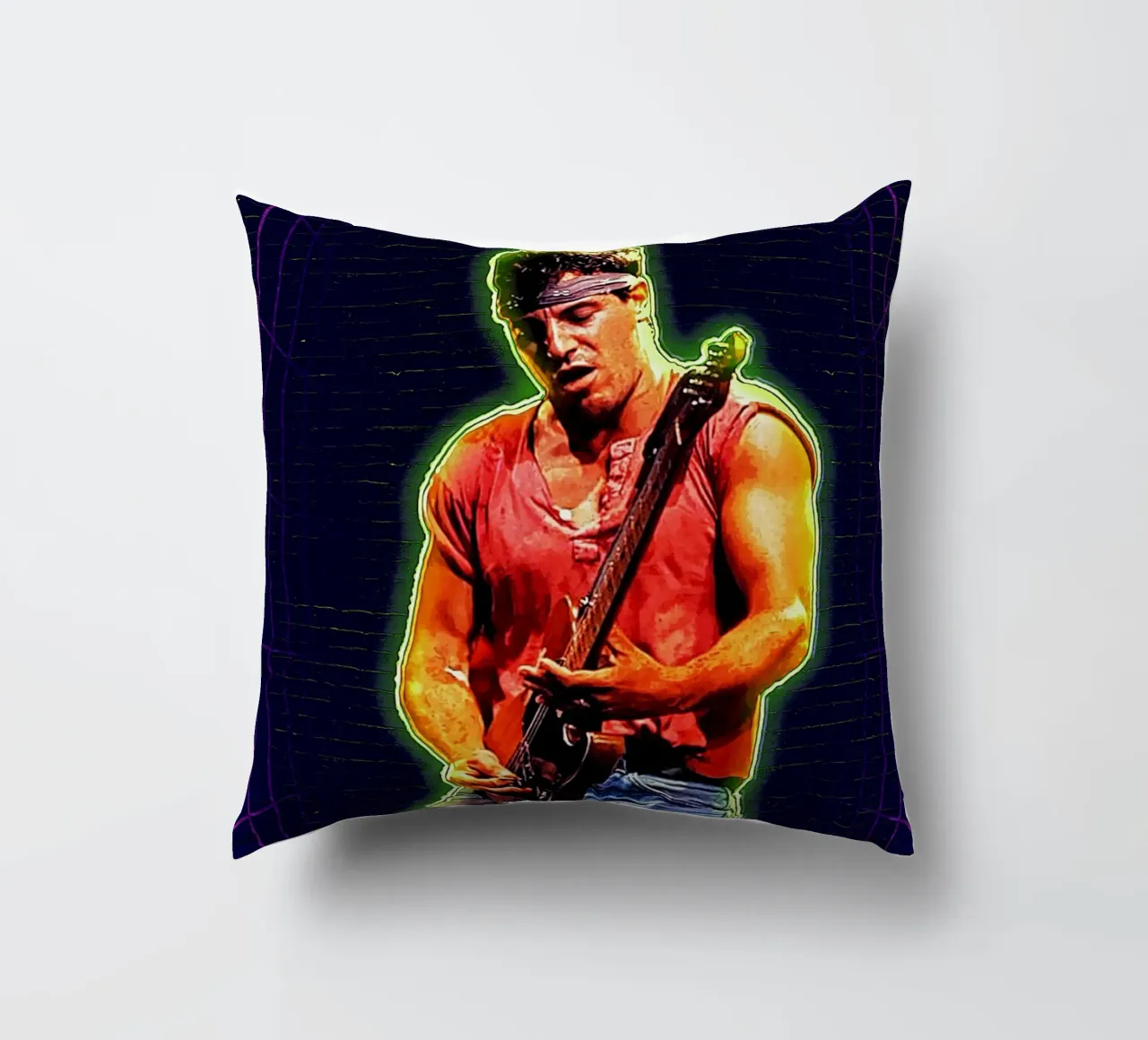 Lo Springsteen cuscino da neonartroom