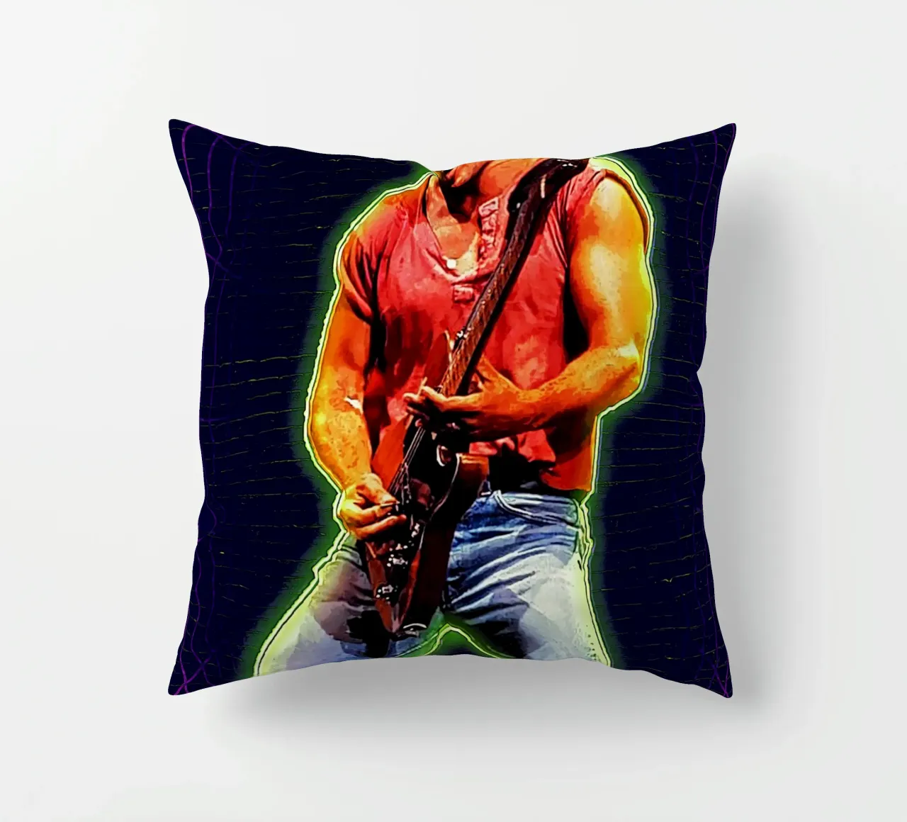 Lo Springsteen cuscino da neonartroom