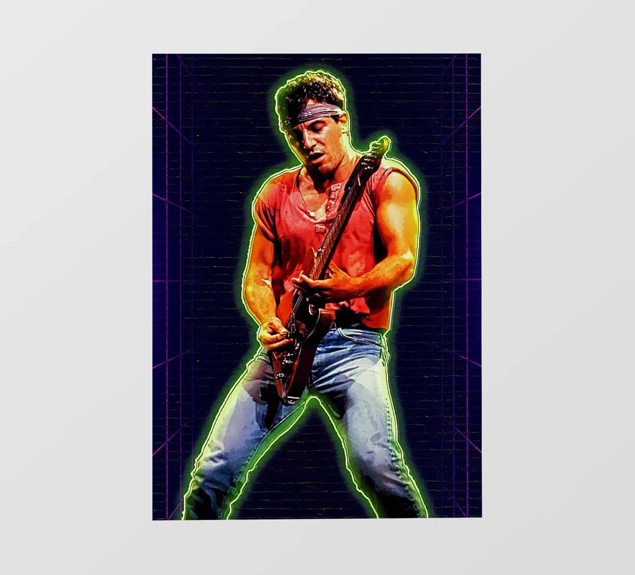 Lo Springsteen telo in pvc da neonartroom
