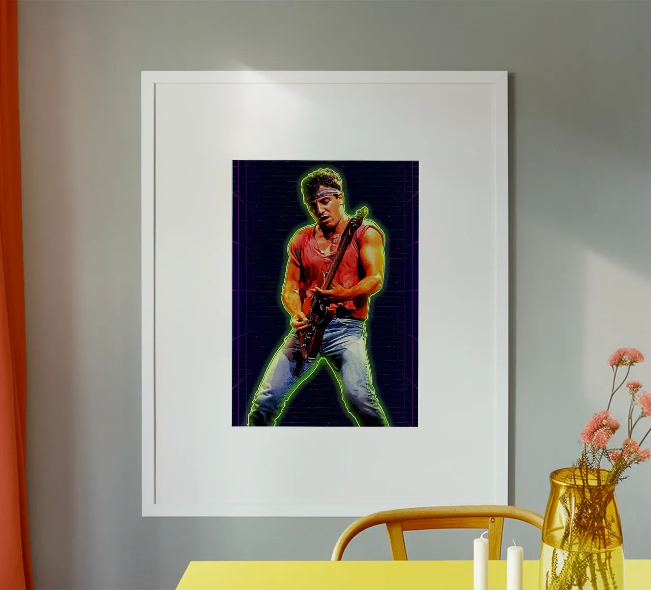 Lo Springsteen carta hahnemühle da neonartroom