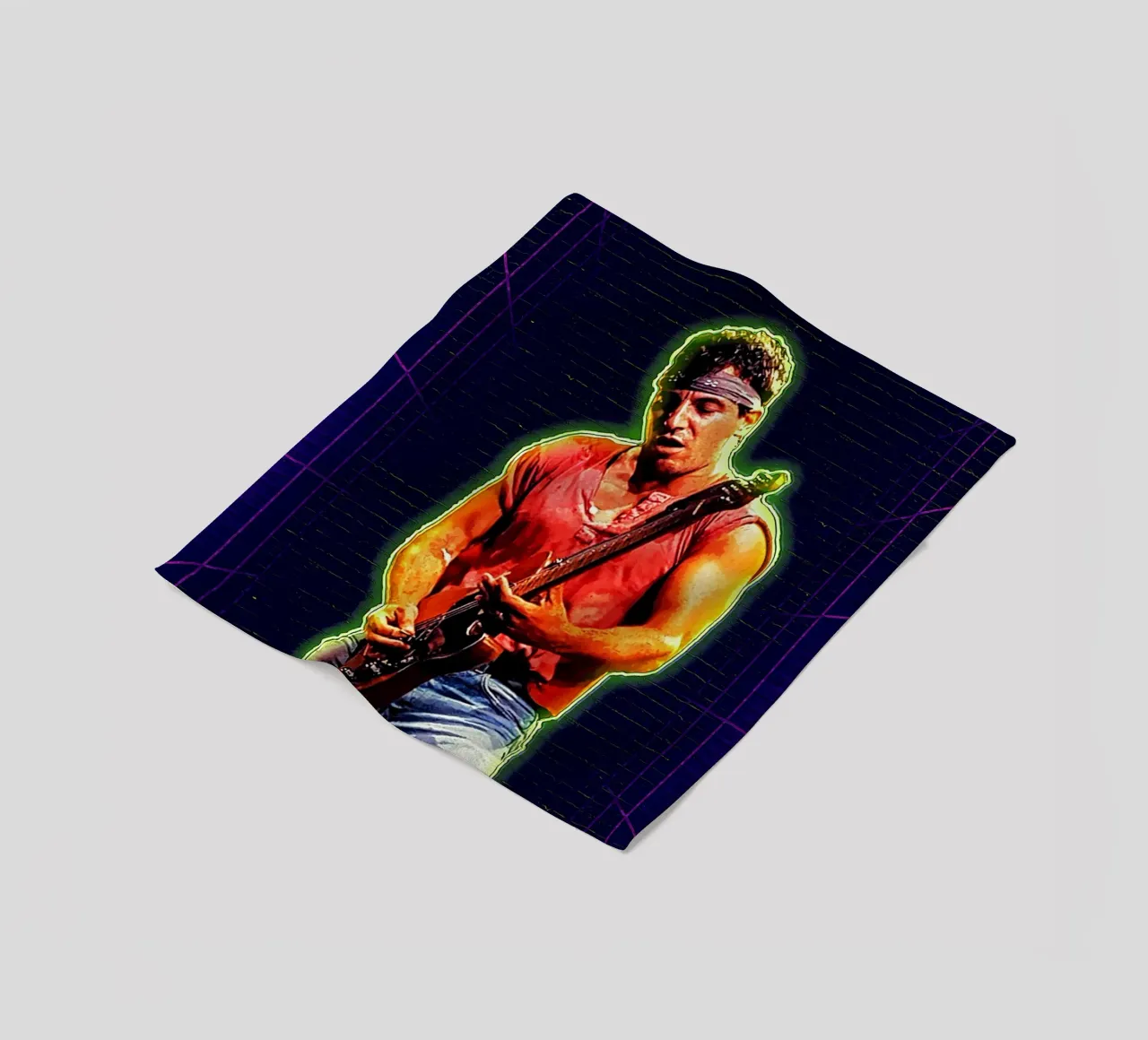 Lo Springsteen coperta in pile da neonartroom