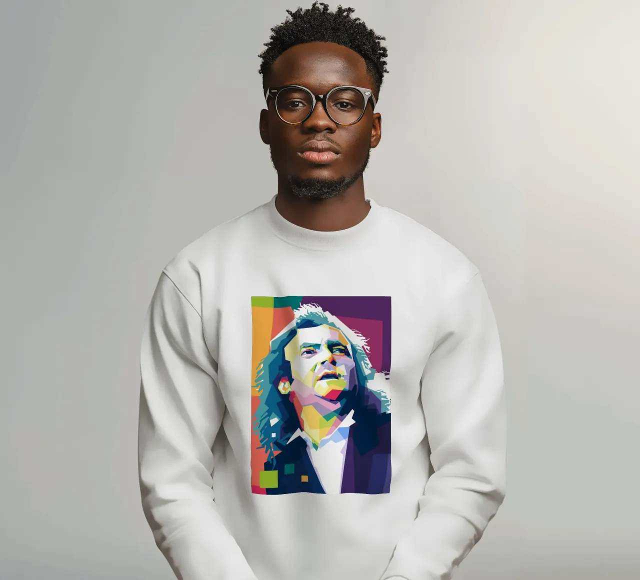 Phil Collins WPAP felpa da Alkahfsmart