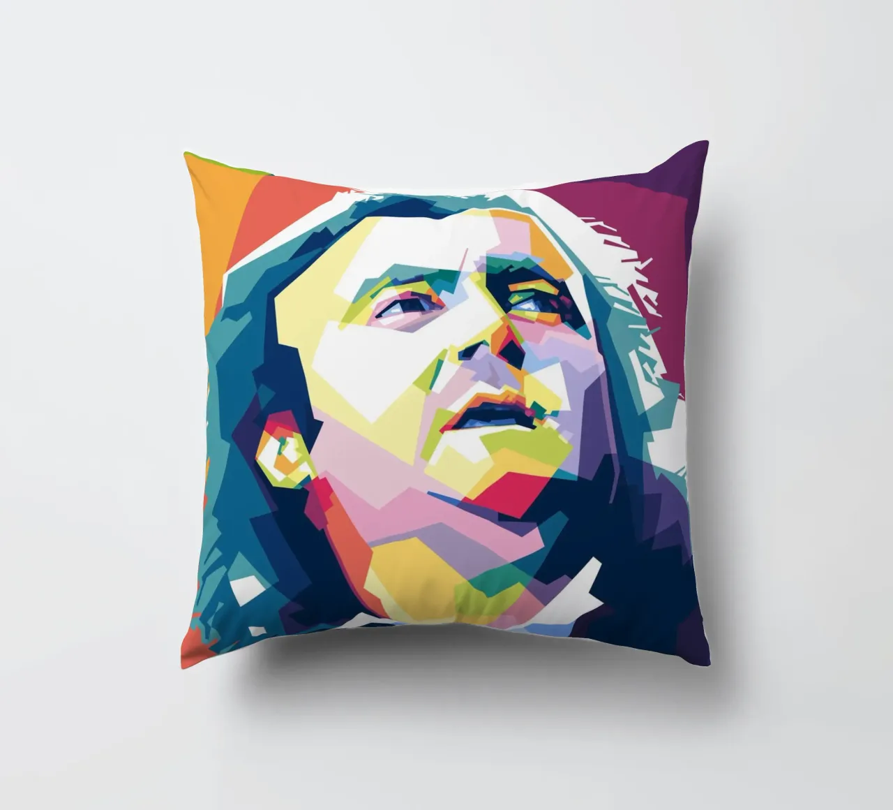 Phil Collins WPAP cuscino da Alkahfsmart