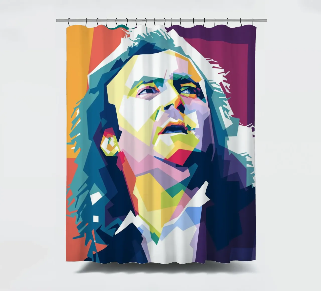 Phil Collins WPAP tenda da doccia da Alkahfsmart