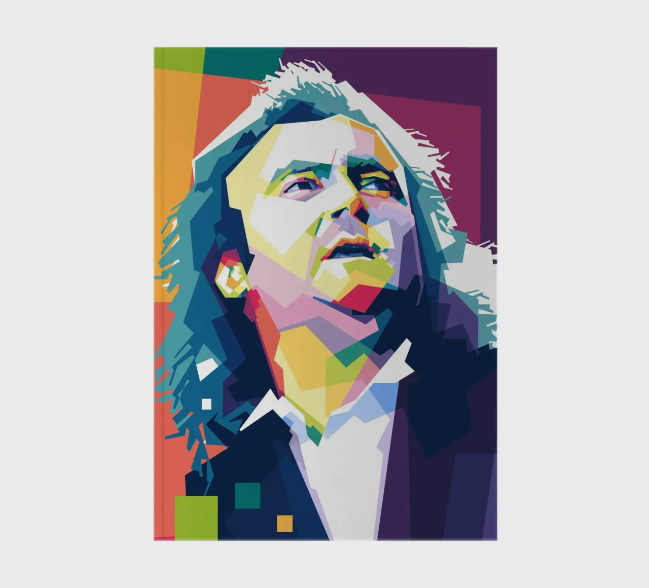 Phil Collins WPAP notebook by Alkahfsmart