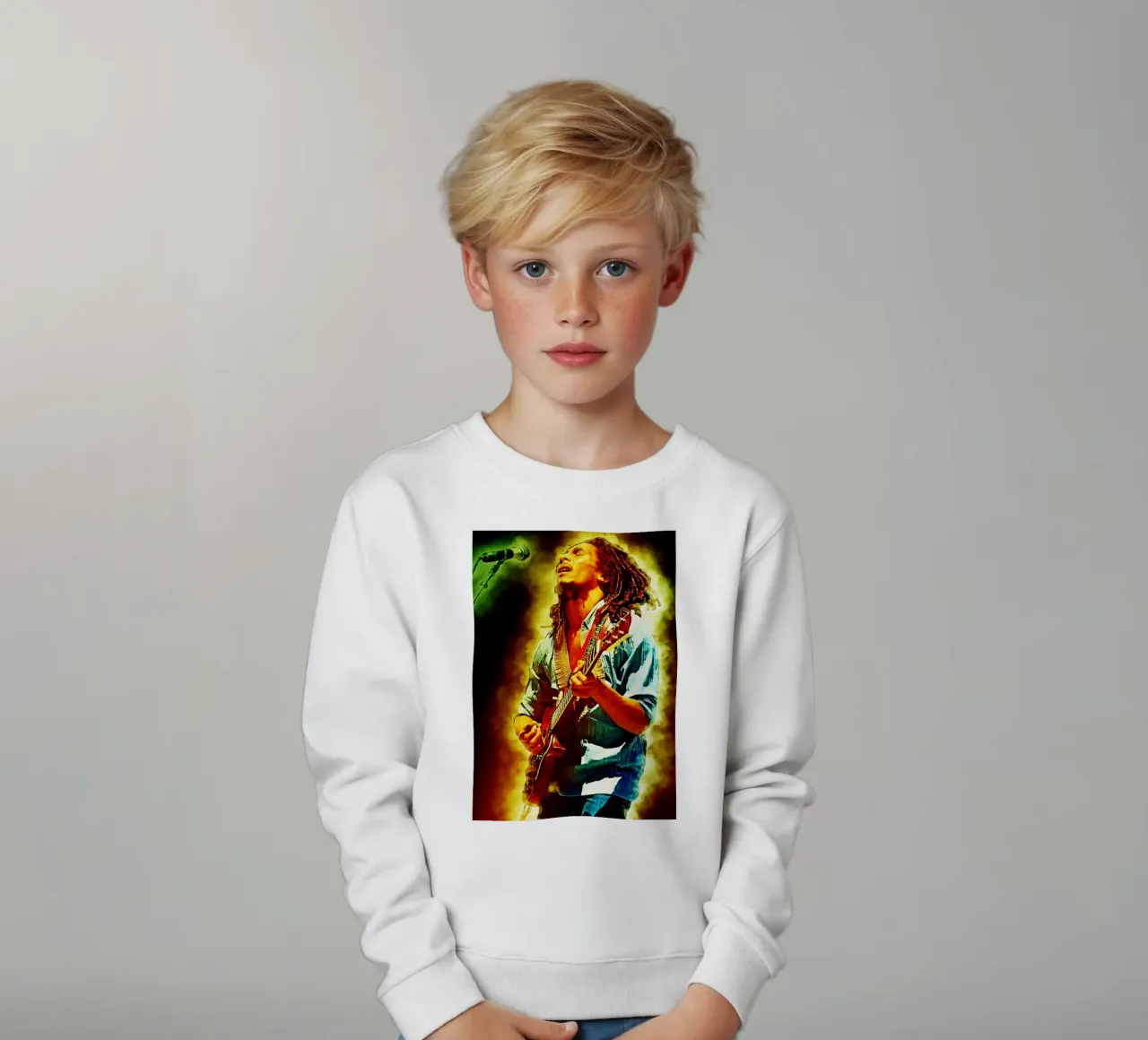 Epic of Marley kids sweatshirt by neonartroom