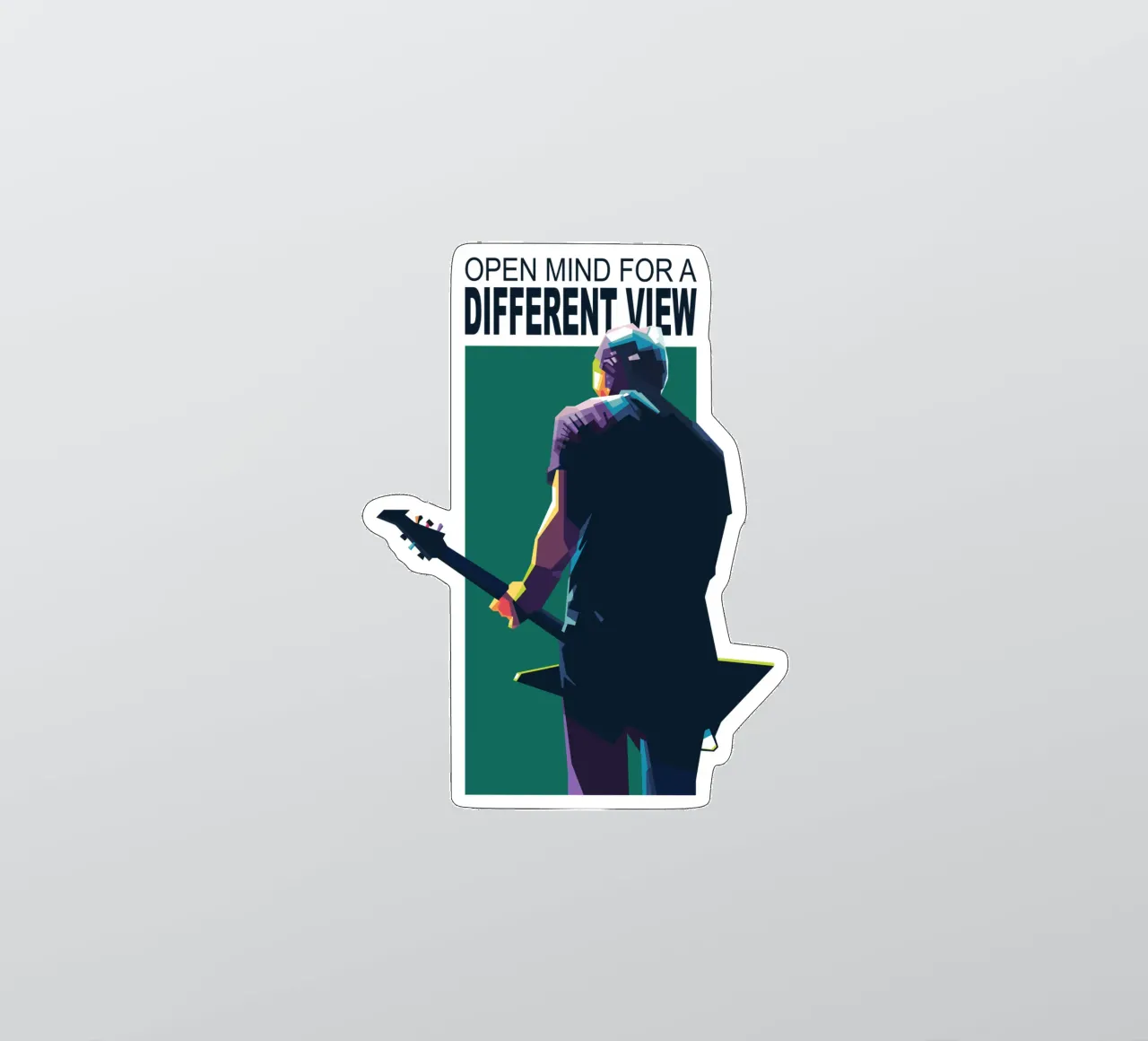 Offenheit für eine andere Sichtweise Sticker von Alkahfsmart