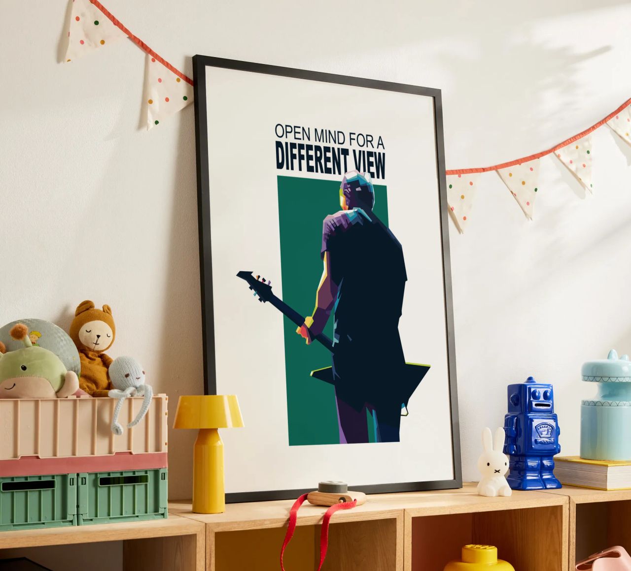 Une ouverture d'esprit pour une vision différente poster de Alkahfsmart