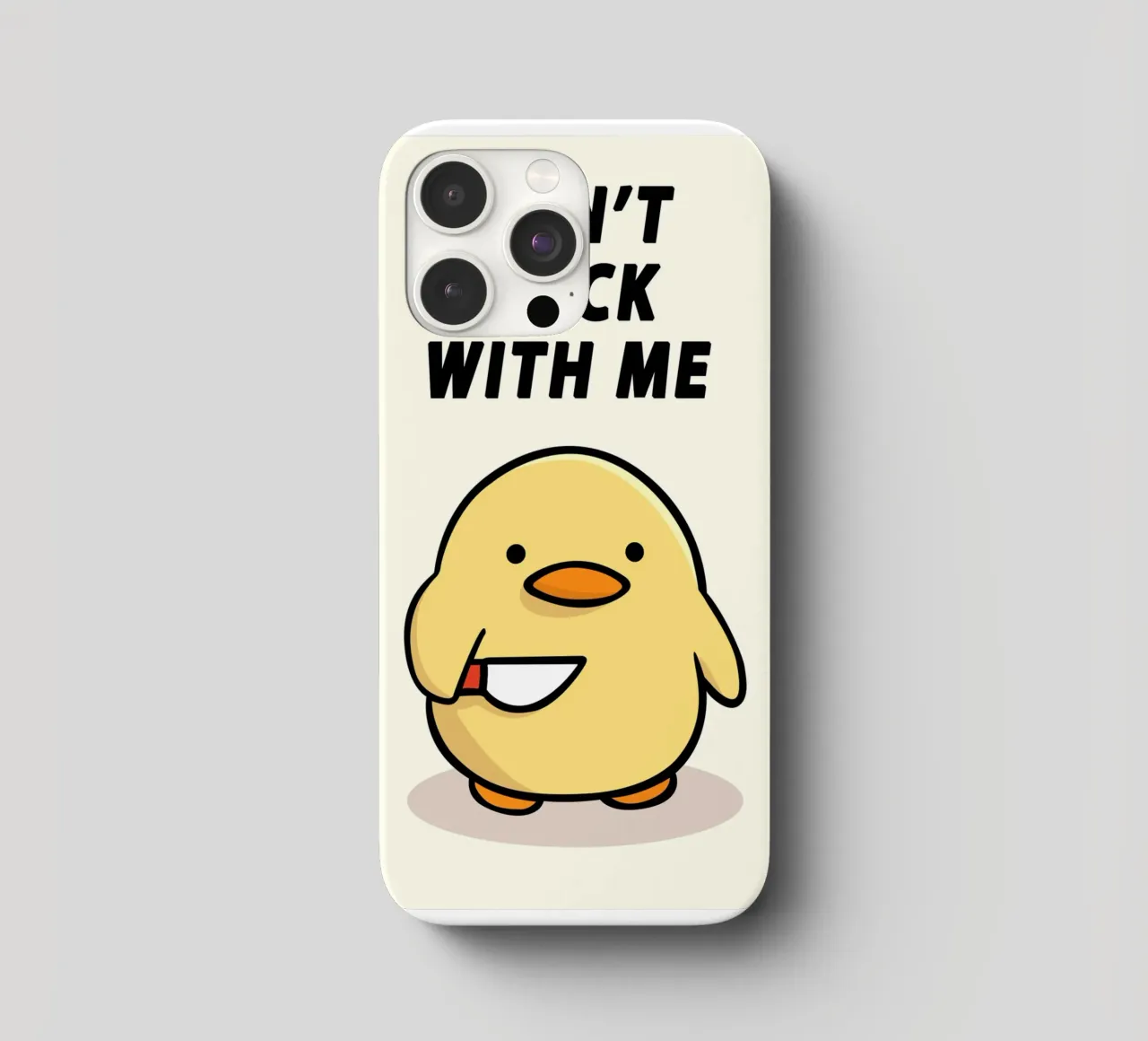 Don't Duck With Me cover iphone da Nando Art