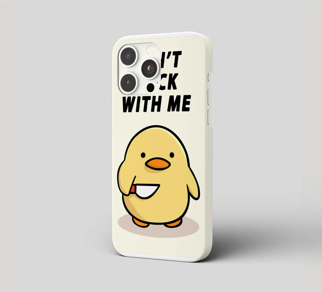 Don't Duck With Me cover iphone da Nando Art