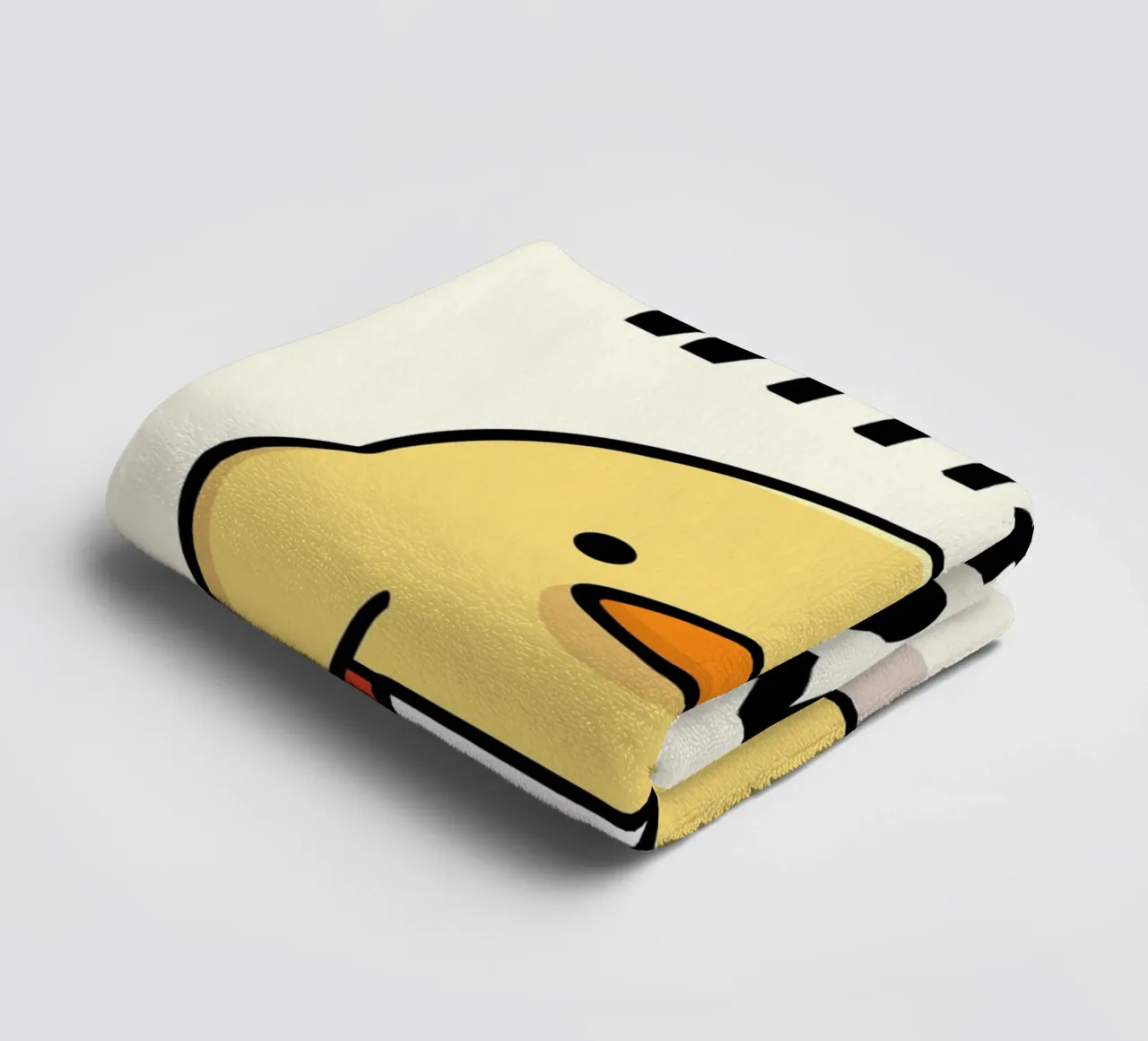 Don't Duck With Me Handtuch von Nando Art