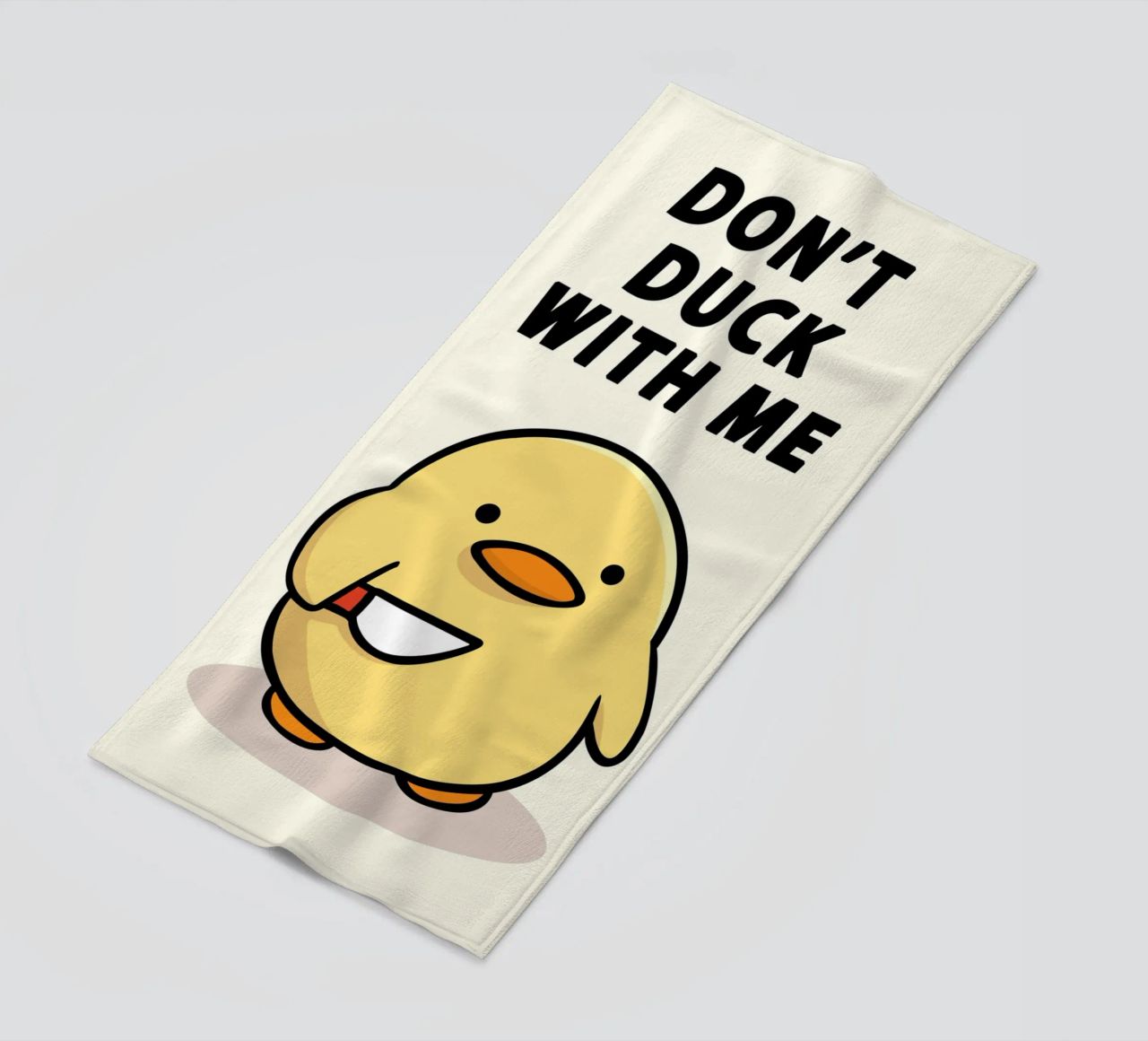 Don't Duck With Me telo mare da Nando Art