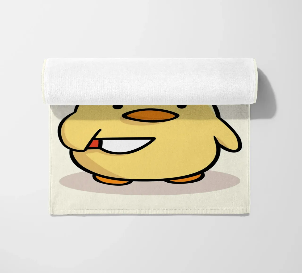 Don't Duck With Me Strandtuch von Nando Art